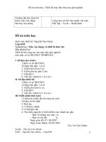 Đồ án môn học thiết kế bộ công tác của máy đào gầu nghịch 