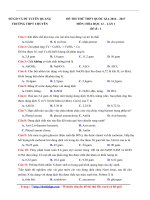 thpt chuyen tuyen quang mon hoa hoc lan 1 nam 2017 file word co loi giai 