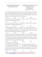 de thi thu thpt quoc gia mon hoa truong thpt chuyen dai hoc khoa hoc hue lan 1 nam 2017 file word co loi giai 