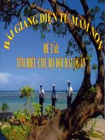 Bài giảng điện tử mầm non đề tài Tìm hiểu chú bộ đội hải quân (lớp Lá)