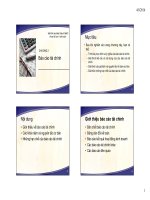 Bài giảng Nguyên lý kế toán  chuong 2   BCTC HV 