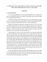 CÁC BIỆN PHÁP NHĂM  PHÁT TRIỂN TOÀN DIÊN  TRƯỜNG THCS TRÀN PHÚ THEO CHƯƠNG TRÌNH LIÊN kết VIỆT NAM   SINGAPORE 