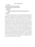 BÁO cáo THỰC HÀNH kỹ thuật gia công cơ khí 