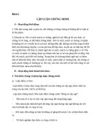 Luyện tập lập luận chứng minh 2 