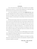 Đánh giá tác động của dự án phát triển ngành lâm nghiệp giai đoạn 2005   2012 đến phát triển kinh tế, xã hội trên địa bàn tỉnh quảng nam 