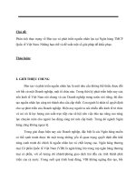 Thực trạng công tác đào tạo tại ngân hàng TMCP VIB