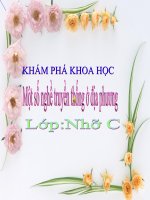 Bài giảng lớp Chồi chủ đề: Nghề nghiệp