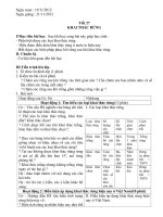 Giáo án công nghệ 7 tuần 14 