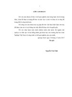 Giải pháp phát triển nông nghiệp theo hướng bền vững trên địa bàn thị xã quảng yên   tỉnh quảng ninh 