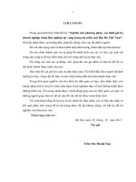 Nghiên cứu phương pháp xác định giá trị doanh nghiệp nông lâm nghiệp tại vùng trung du miền núi bắc bộ 