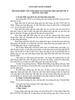 SKKN một số biện pháp rèn kĩ năng thực hành nghi thức đội  ở TRƯỞNG TIỂU học 