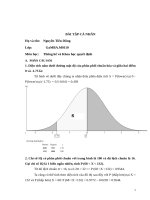 Bài tập thống kê ra quyết định số (6)