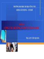 công tác bêtông và btct toàn khối 