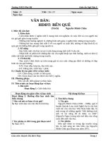 giáo án ngữ văn 9 tiết 136 137 