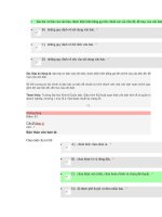 câu hỏi và đáp án  kỹ năng soạn thảo văn bản kinh tế và quản lý doanh nghiệp 