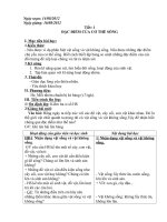 Giáo án sinh 6 tuần 1 