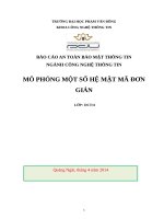 An toàn bảo mật thông tin 