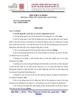 Bài tập cá nhân thống kê ra quyết định trong kinh doanh  số  (5) 