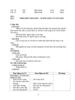 Giáo án vật lý 7 tiết 1   2 