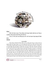 Phân tích thực trạng về hoạt động tuyển dụng nguồn nhân lực tại công ty cổ phần chứng khoán hải phòn