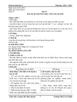 Giáo án sinh 9 t17 