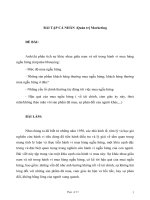 Phân tích những yếu tố chủ yếu ảnh hưởng đến hành vi mua sắm