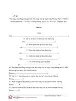 Thực trạng hoạt động đánh giá thực hiện công việc tại ngân hàng thương mại cổ phần kỹ thương việt nam – chi nhánh chương dương