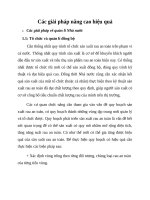 Các giải pháp nâng cao hiệu quả và cung cầu trong tương lai 