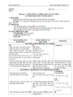 giáo án đại số 8  TUẦN 1   TUẦN 2 