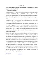 Vấn đề đào tạo và phát triển nguồn nhân lực tại công ty mua bán nợ và tài sản tồn đọng của doanh nghiệp   DATC 