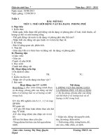 Giáo án sinh 7 tuần 12016 