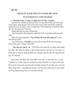 khảo sát sự hài lòng của người tiêu dùng về sản phẩm sữa tươi vinamilk 