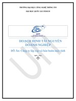 đồ án công ty lắp ráp và bán buôn máy tính 