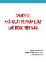 chương 1 khái niệm luật lao động việt nam 