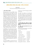 ĐỒNG BẰNG SÔNG CỬU LONG  NỖI LO CÒN ĐÓ