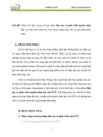 Phân tích thực trạng về hoạt động đào tạo và phát triển nguồn nhân lực của tập đoàn điện lực việt nam 