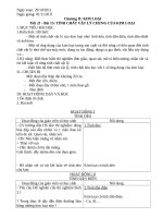 Giáo án hóa 9 tuần 12 