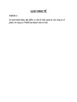 So sánh khái niệm, đặc điểm cơ cấu tổ chức quản lý của công ty cổ phần với công ty TNHH hai thành viên trở lên 