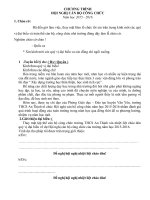 DAN CHUONG TRINH HOI NGHI CAN BO CONG NHAN VIEN CHUC 