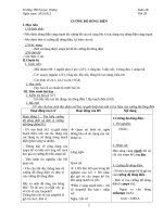 Giáo án vật lý 7 tiết  28 