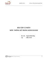 Bài kiểm tra xác suất thống kê trong kinh doanh   số (112) 