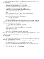 bài tập và đáp án môn luật dân sự