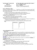 BỘ ĐỀ THI HSG TIN 12 CÓ ĐÁP ÁN