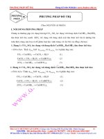 Hướng dẫn Giải nhanh đề thi hóa  10 DO THI 