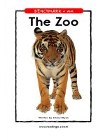 The zoo  sách tiếng anh dành cho mẫu giáo
