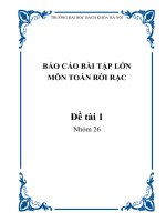 báo cáo bài tập lớn môn toán rời rạc tập hợp, quan hệ 