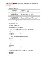 Kỹ năng thi tiếng anh ngữ pháp toeic