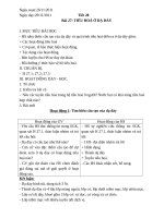 Giáo án sinh 8 tuần 16 