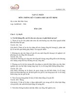 BT thống kê khoa học ra quyết định trong kinh doanh   số (174)