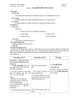 Giáo án vật lý 7 tiết 20 